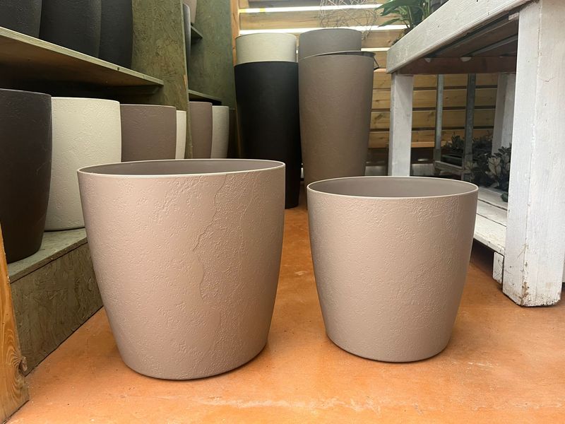 Vaso Musa Matte con ruote e griglia