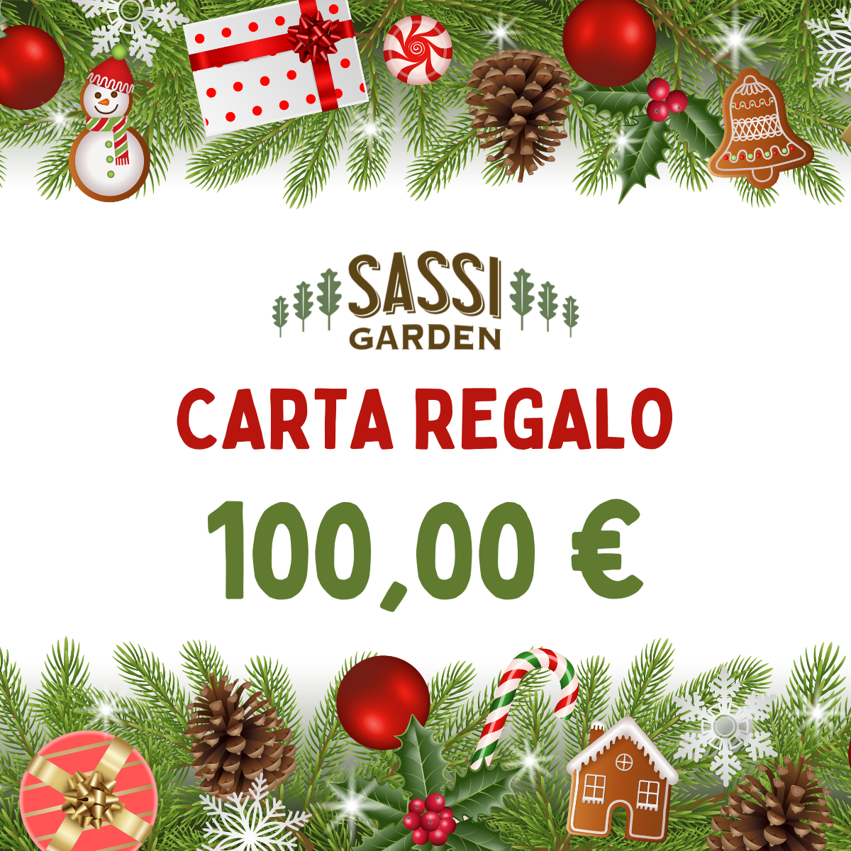 CARTA REGALO €100,00 CARTA REGALO €100,00