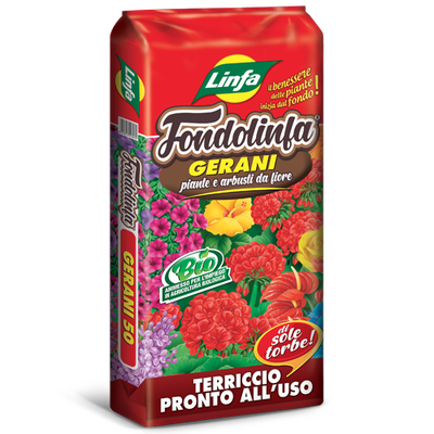 TERRICCIO FIORI E GERANI 50 LT