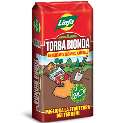 Torba Bionda Baltica, ammendante organico Naturale - sacco 80 lt