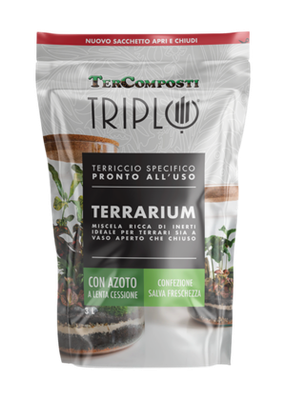 Terriccio TerComposti Triplo - Terrarium - 3 LT
