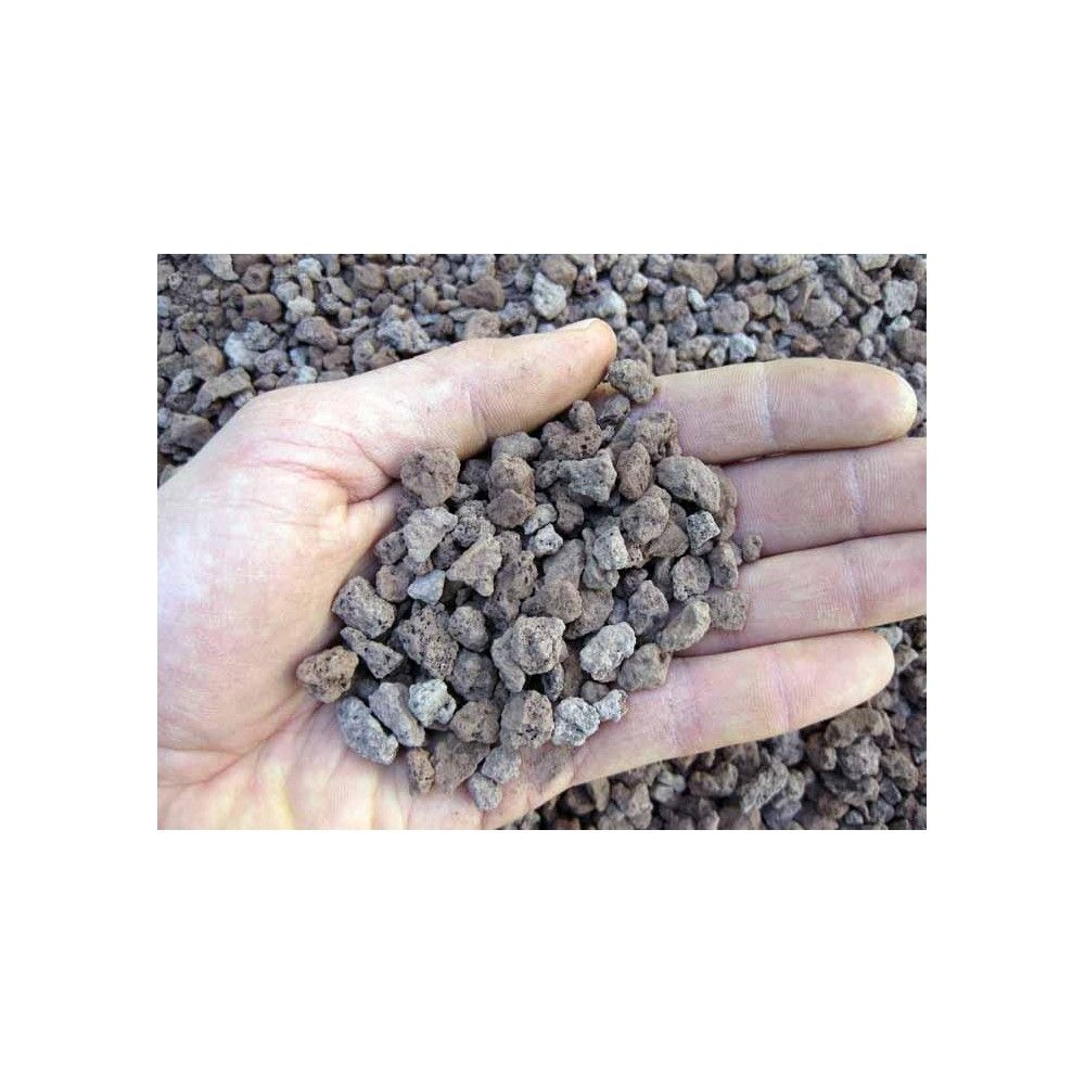 Lapillo vulcanico rosso, lava vulcanica, 5/10 mm Geosism - 1kg