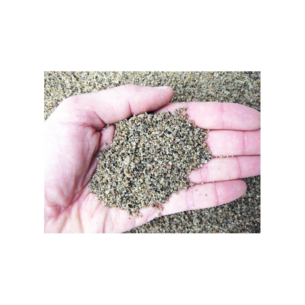 Sabbia silicea, quarzite 0.5/3mm Geosism - 1kg
