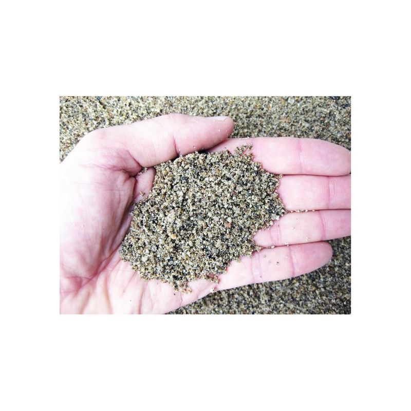 Sabbia silicea, quarzite 0.5/3mm Geosism - 1kg