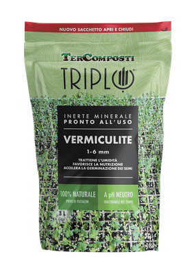 Granulato TerComposti Triplo 1-6 mm, Vermiculite - 3 LT