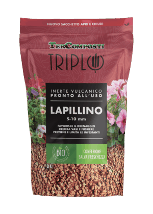 Granulato TerComposti Triplo 5-10 mm, Lapillino - 3 LT