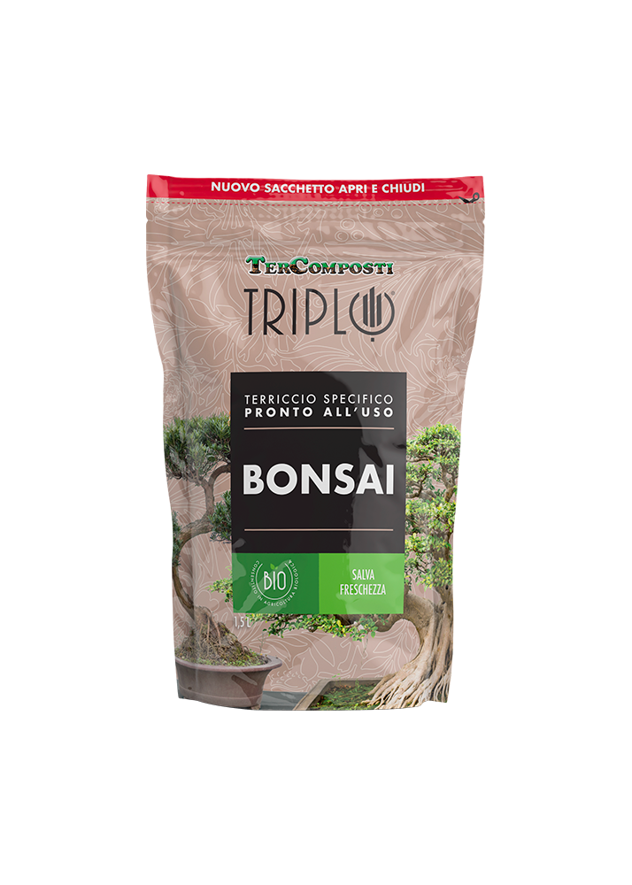 Terriccio TerComposti Triplo, Bonsai - 1,5 LT
