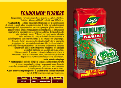 TERRICCIO PER RINVASO FIORIERE 80 lt