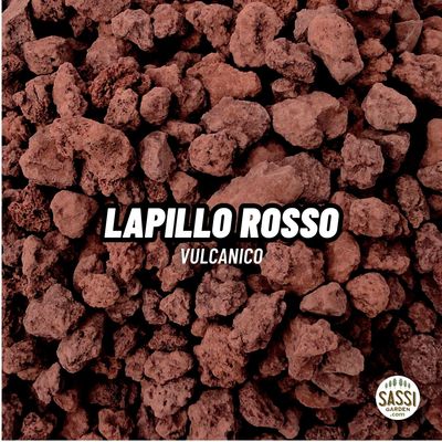 Lapillo Rosso 10-18 mm - sacco 33 lt