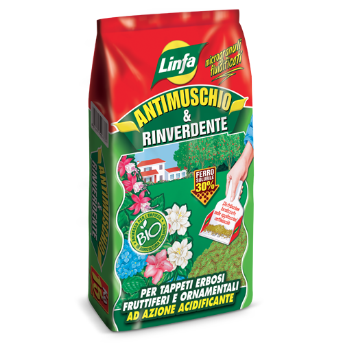 Concime Antimuschio Prato Rinverdente Linfa 5kg