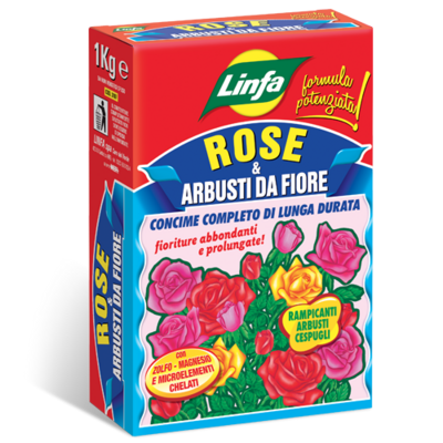 Concime Rose & Fiori Linfa - 1 kg Concime Rose & Fiori Linfa - 1 kg