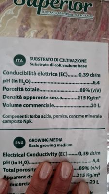 TERRICCIO CONCIMATO SUPERIOR 20 litri