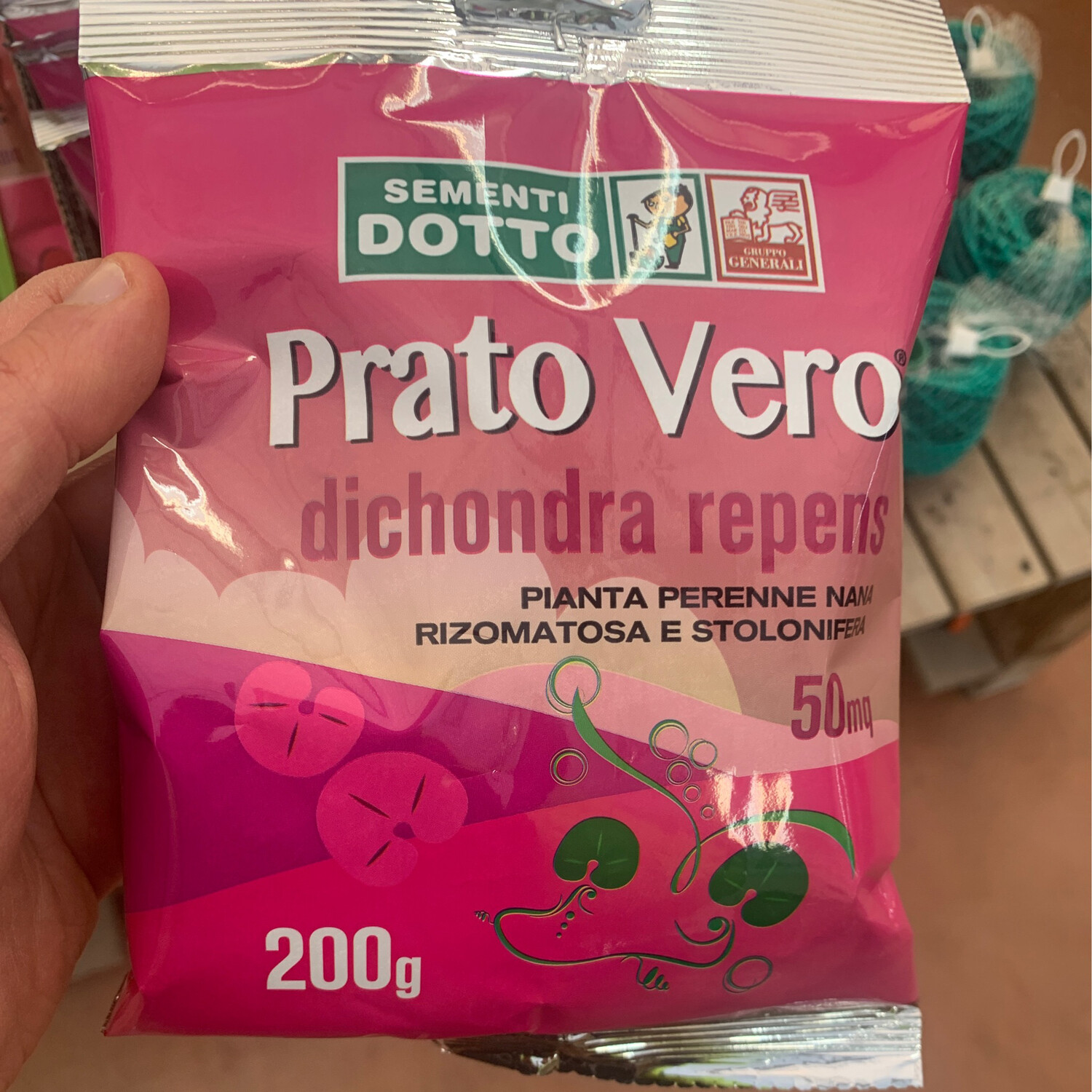 Semi per Prato Vero Dicondra Repens Busta 200 gr - Sementi Dotto dichondra Semi per Prato Vero Dicondra Repens Busta 200 gr - Sementi Dotto dichondra