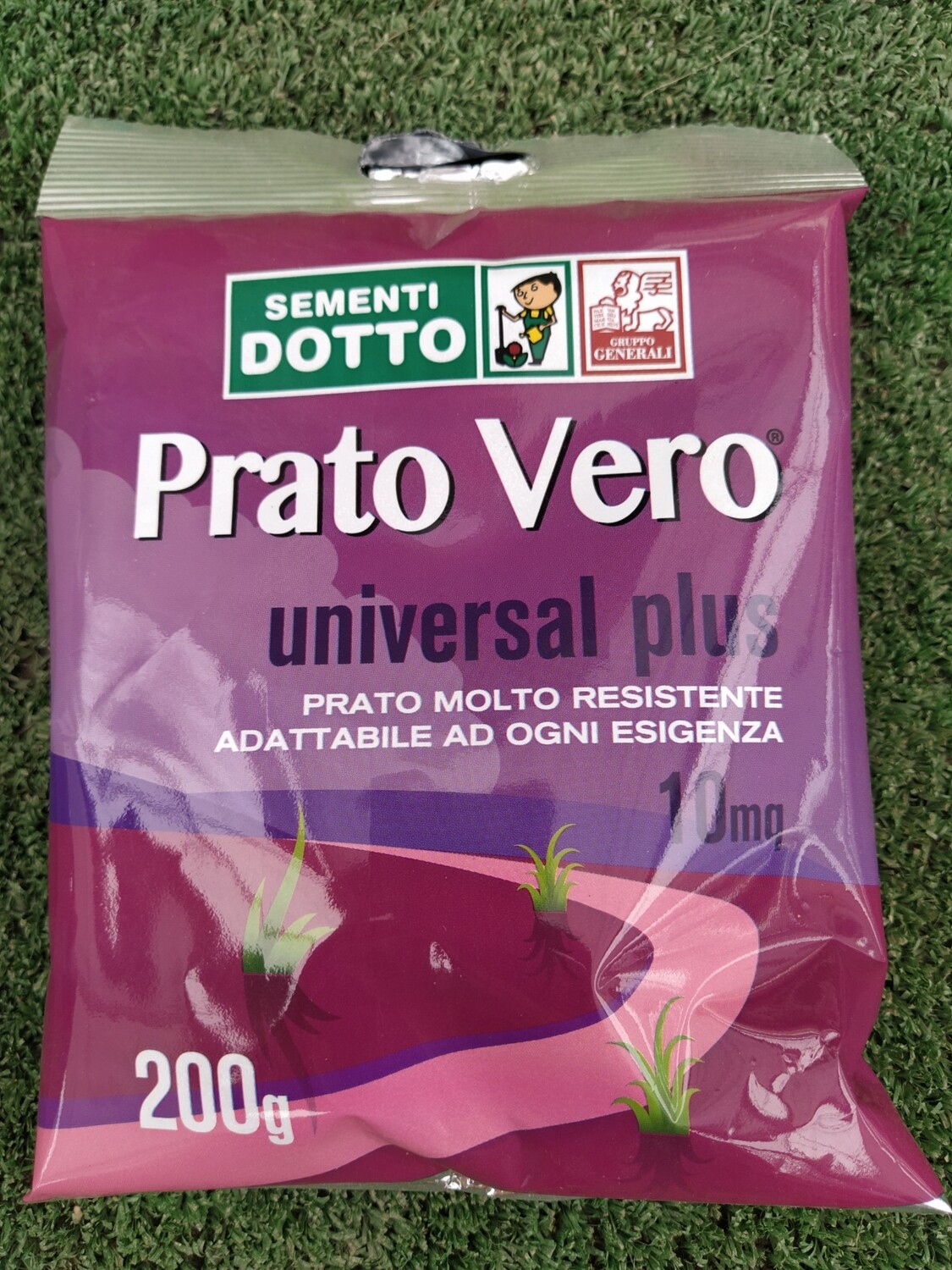 Semi per Prato Vero Universal Plus Busta 200 gr - Sementi Dotto Semi per Prato Vero Universal Plus Busta 200 gr - Sementi Dotto