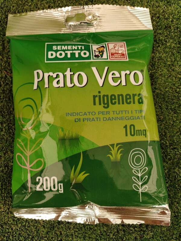 Semi per Prato Rigenera Prato Busta 200 gr - Sementi Dotto