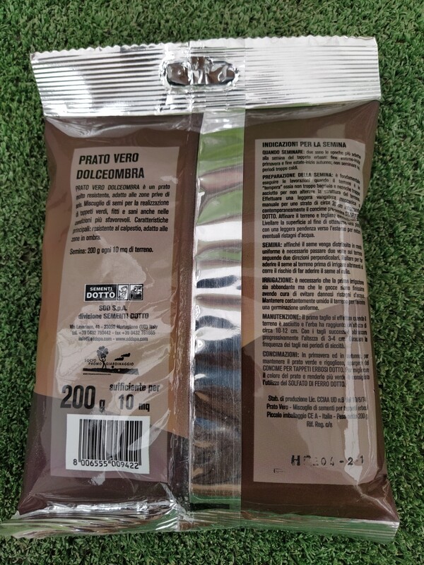 Semi per Prato Dolceombra Busta 200 gr - Sementi Dotto