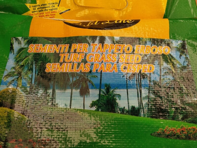 SEMENTI PER TAPPETO ERBOSO OMBRA 5 kg FESTUCA POA AGROSTIDE SEME SEMENZA