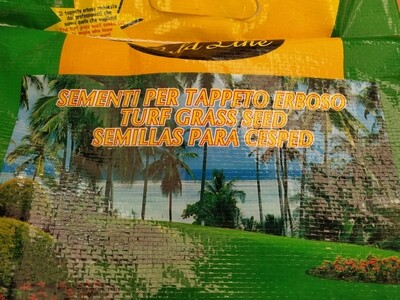 SEMENTI PER TAPPETO ERBOSO OMBRA 5 kg FESTUCA POA AGROSTIDE SEME SEMENZA