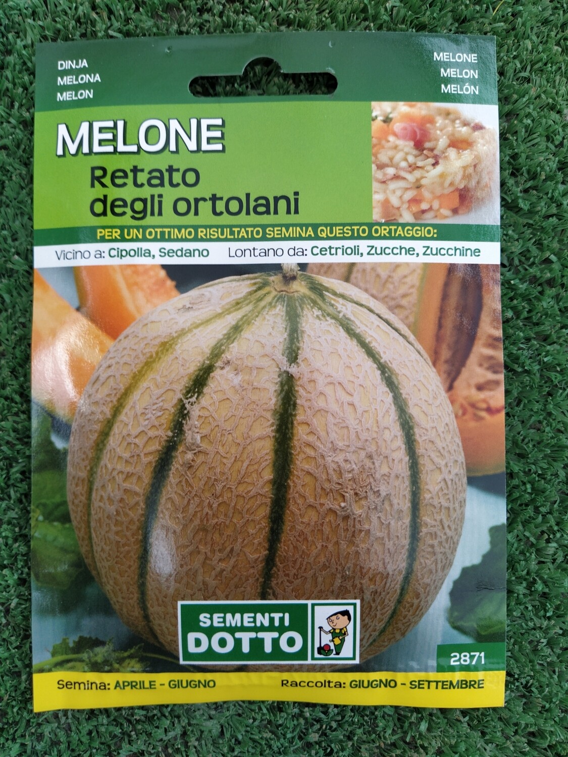 Melone retato - Busta semi Melone retato - Busta semi
