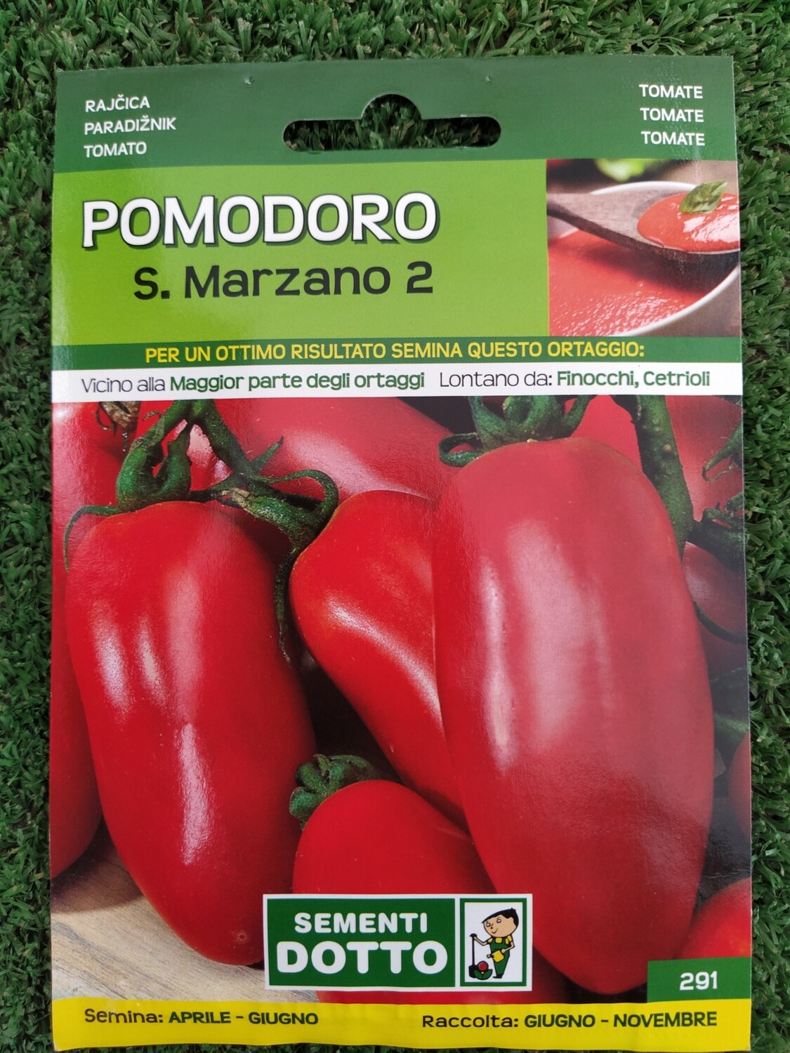 Pomodoro San Marzano - Busta semi Pomodoro San Marzano - Busta semi