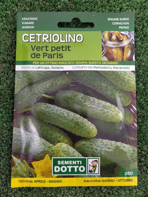Cetriolino - Busta semi Cetriolino - Busta semi
