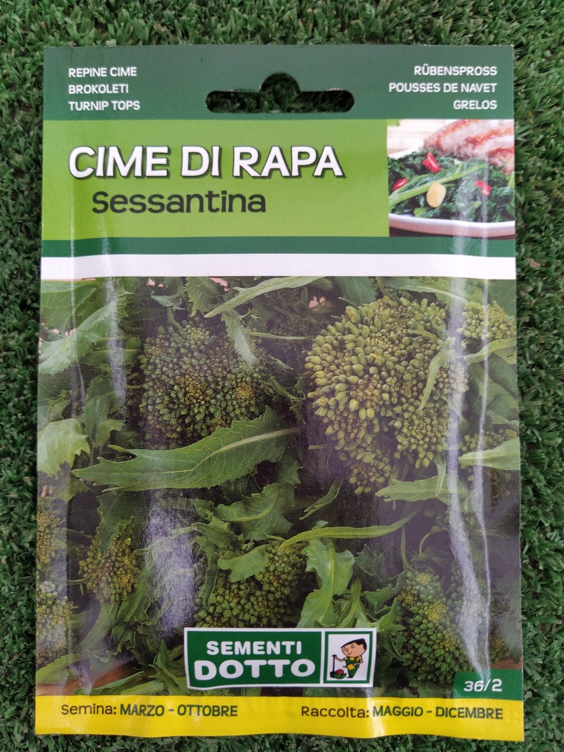 Cime di Rapa - Busta semi Cime di Rapa - Busta semi