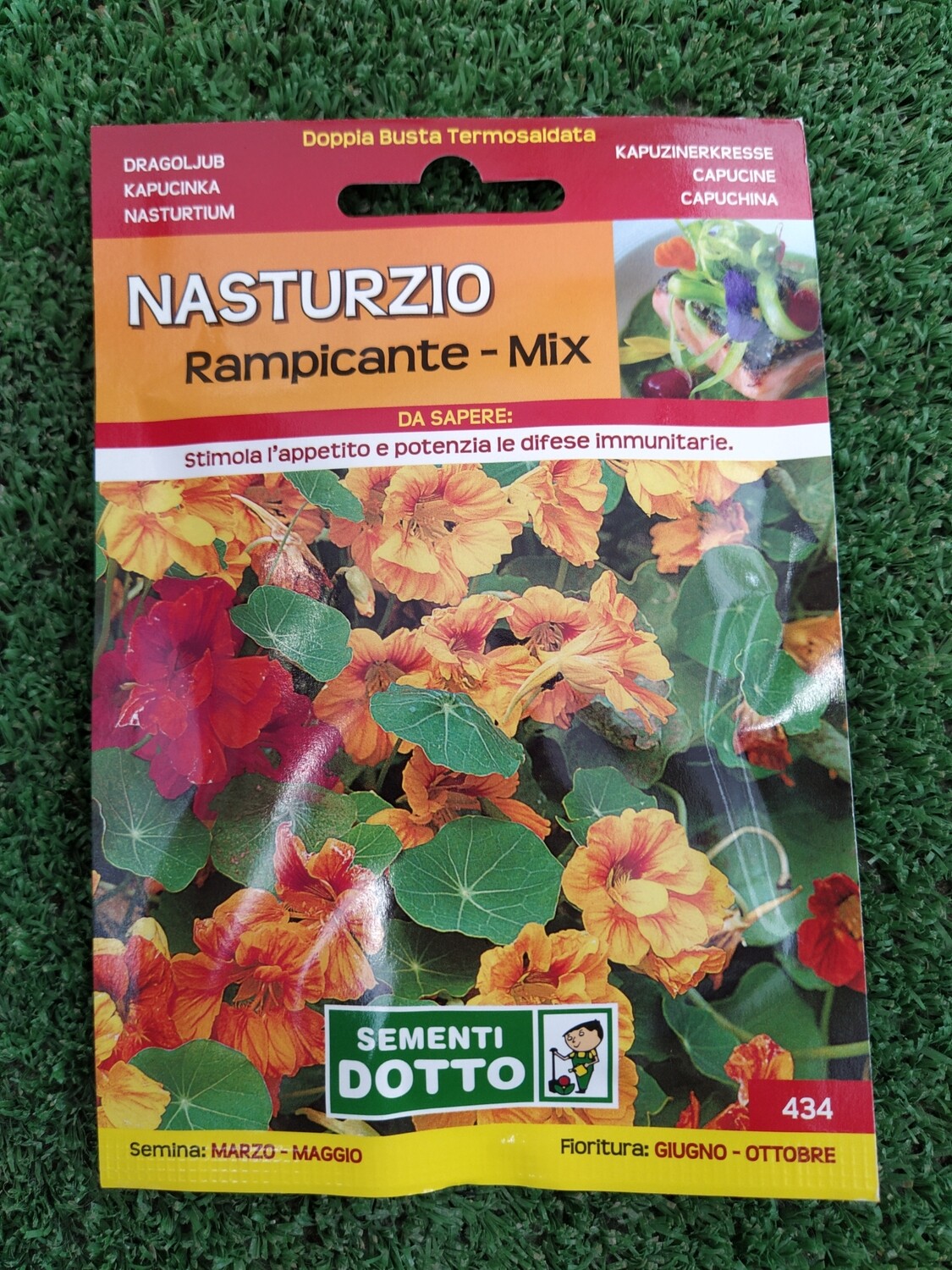 Nasturzio rampicante mix - Busta semi