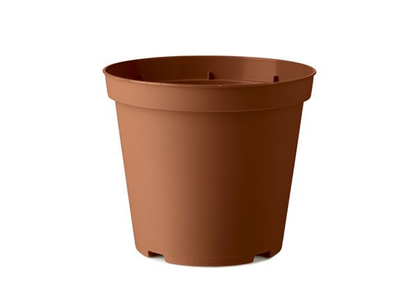 Vaso rotondo da coltivazione in plastica EUROVASO – Erba