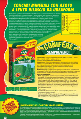 Concime per sempreverdi e conifere Linfa - 2,5 kg