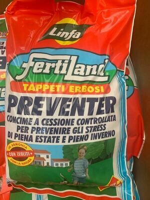 Concime a lenta cessione per prato Preventer Linfa - 5 kg