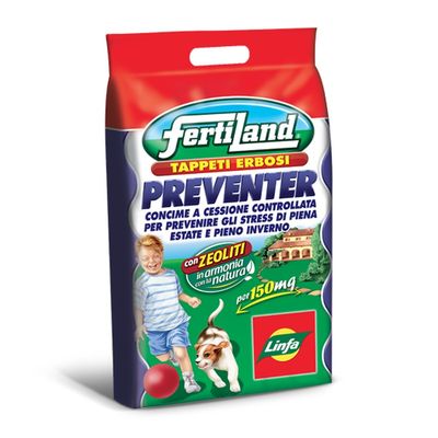 Concime a lenta cessione per prato Preventer Linfa - 5 kg Concime a lenta cessione per prato Preventer Linfa - 5 kg