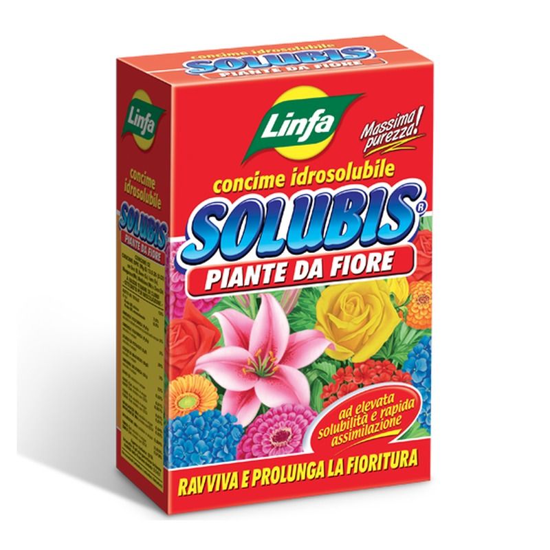 Solubis Piante da fiore concime solubile Linfa - 1kg Solubis Piante da fiore concime solubile Linfa - 1kg