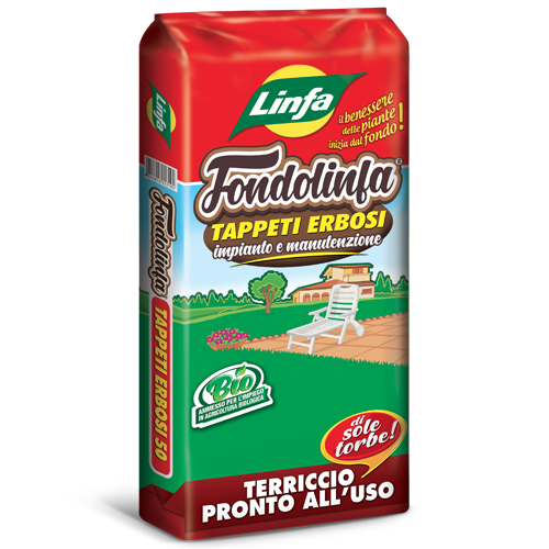 TERRICCIO PER PRATO Tappeti erbosi 50 litri TERRICCIO PER PRATO Tappeti erbosi 50 litri