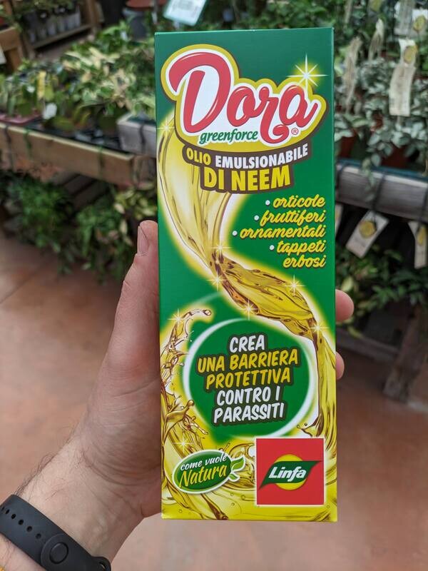 OLIO DI NEEM, DORA GREENFORCE AZADIRACTA Azadirachta INDICA LINFA - 250 ml