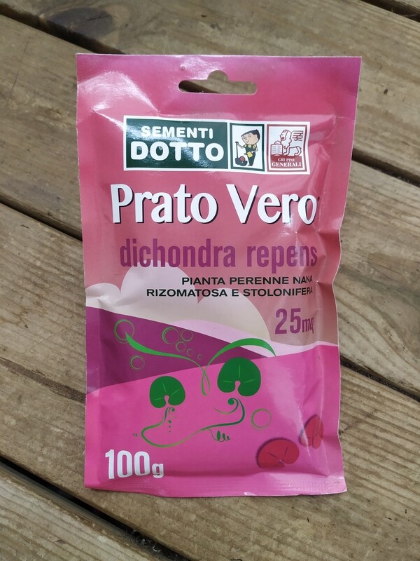 Semi per Prato Vero Dicondra Repens, dichondra Busta 100 gr - Sementi Dotto
