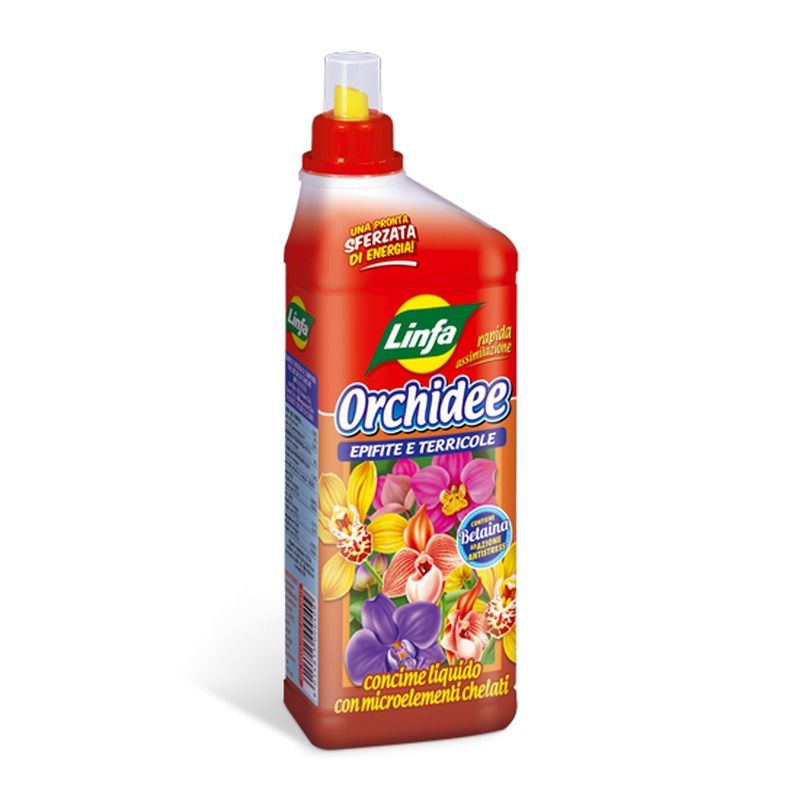 Concime liquido per orchidee Linfa - 1L Concime liquido per orchidee Linfa - 1L