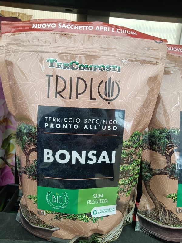 Terriccio TerComposti Triplo, Bonsai - 1,5 LT