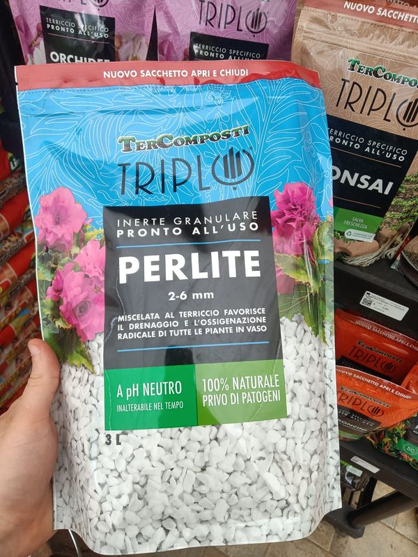 Granulato TerComposti Triplo, Perlite - 3 LT