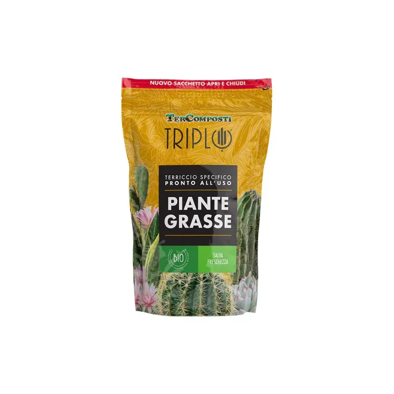Terriccio TerComposti Triplo, Piante Grasse - 1,5 LT