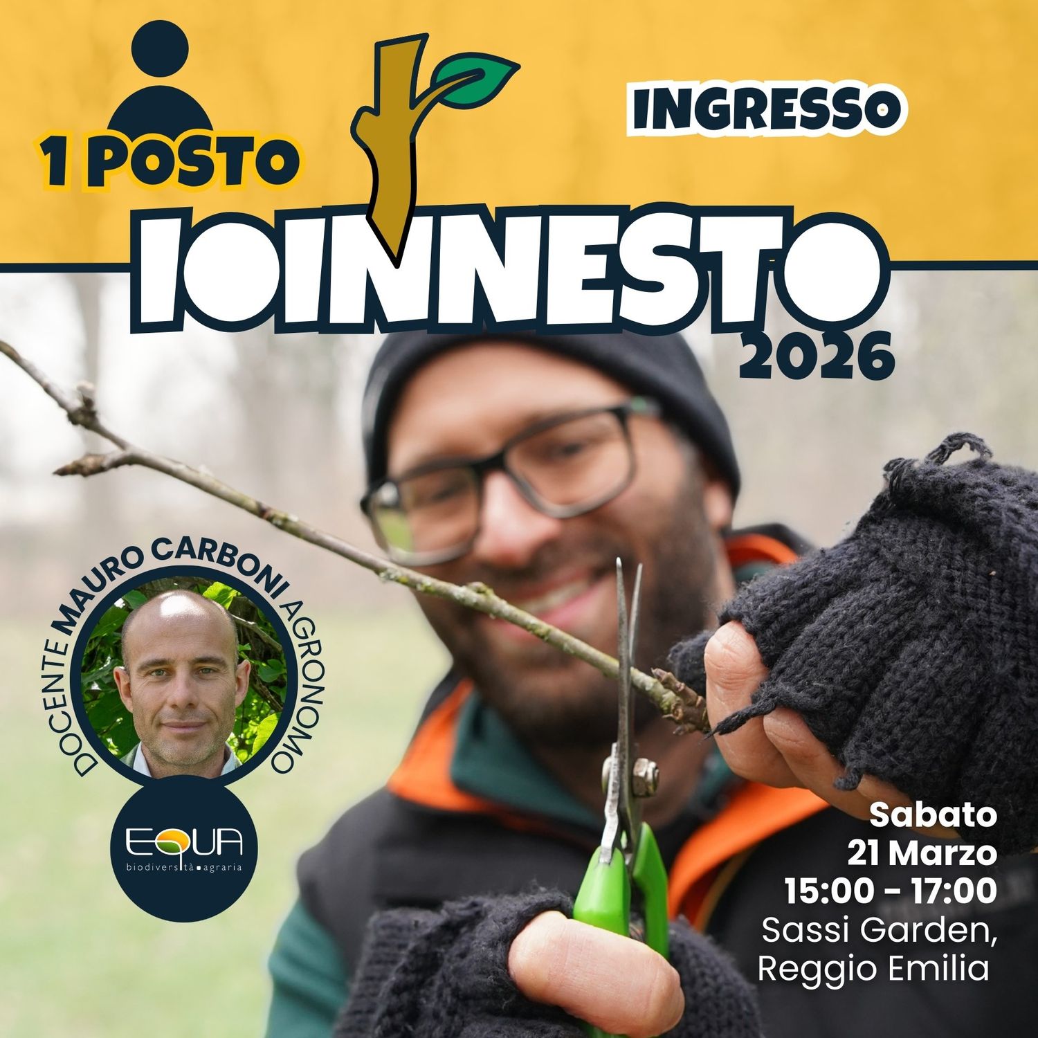 IO INNESTO 2026: 1 POSTO INGRESSO GRATUITO