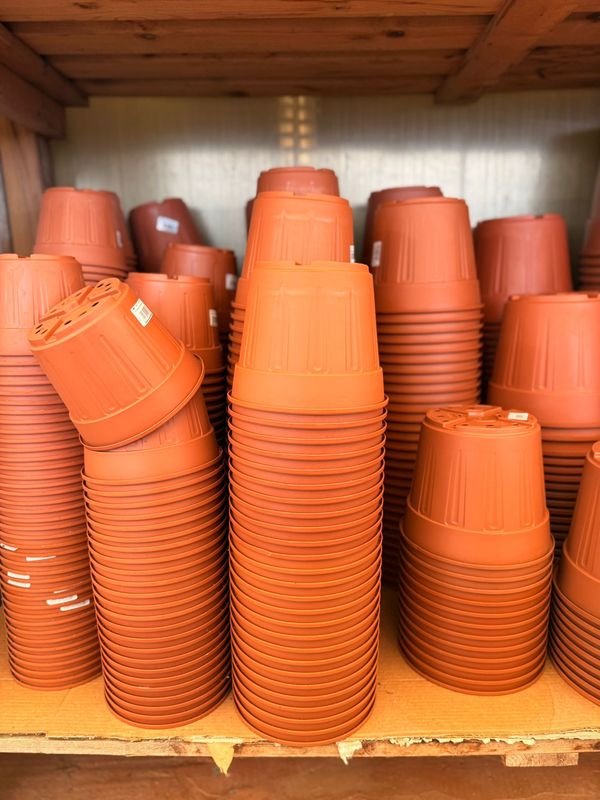 Vaso rotondo da coltivazione in plastica EUROGARDEN – Erba - varie misure