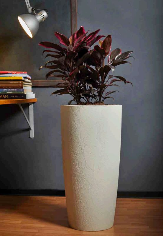 Vaso Fioriera Musa con Cestello Rimovibile - Erba
