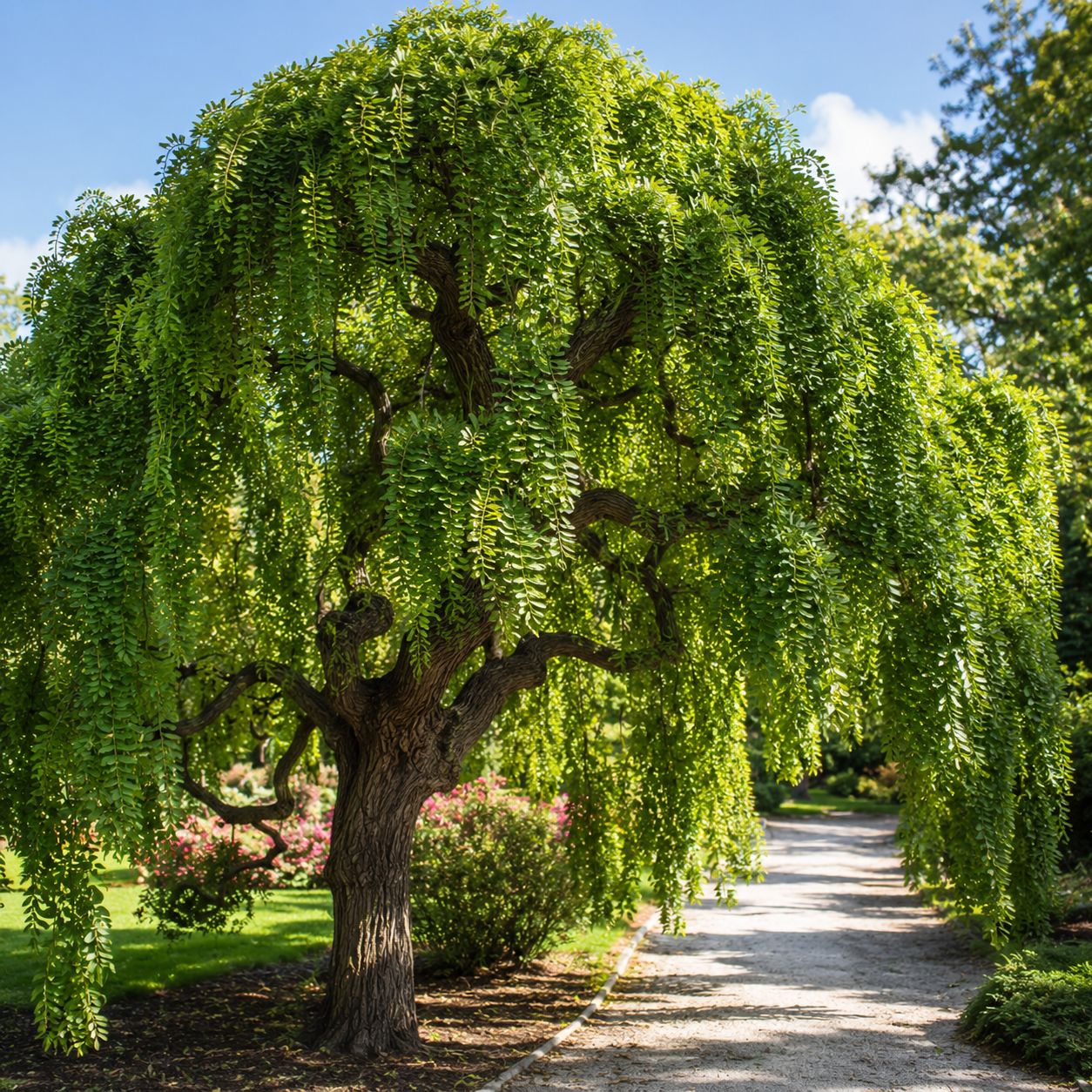 Sophora japonica ‘Pendula’ - pagoda giapponese piangente - vaso Ø40 Sophora japonica ‘Pendula’ - pagoda giapponese piangente - vaso Ø40