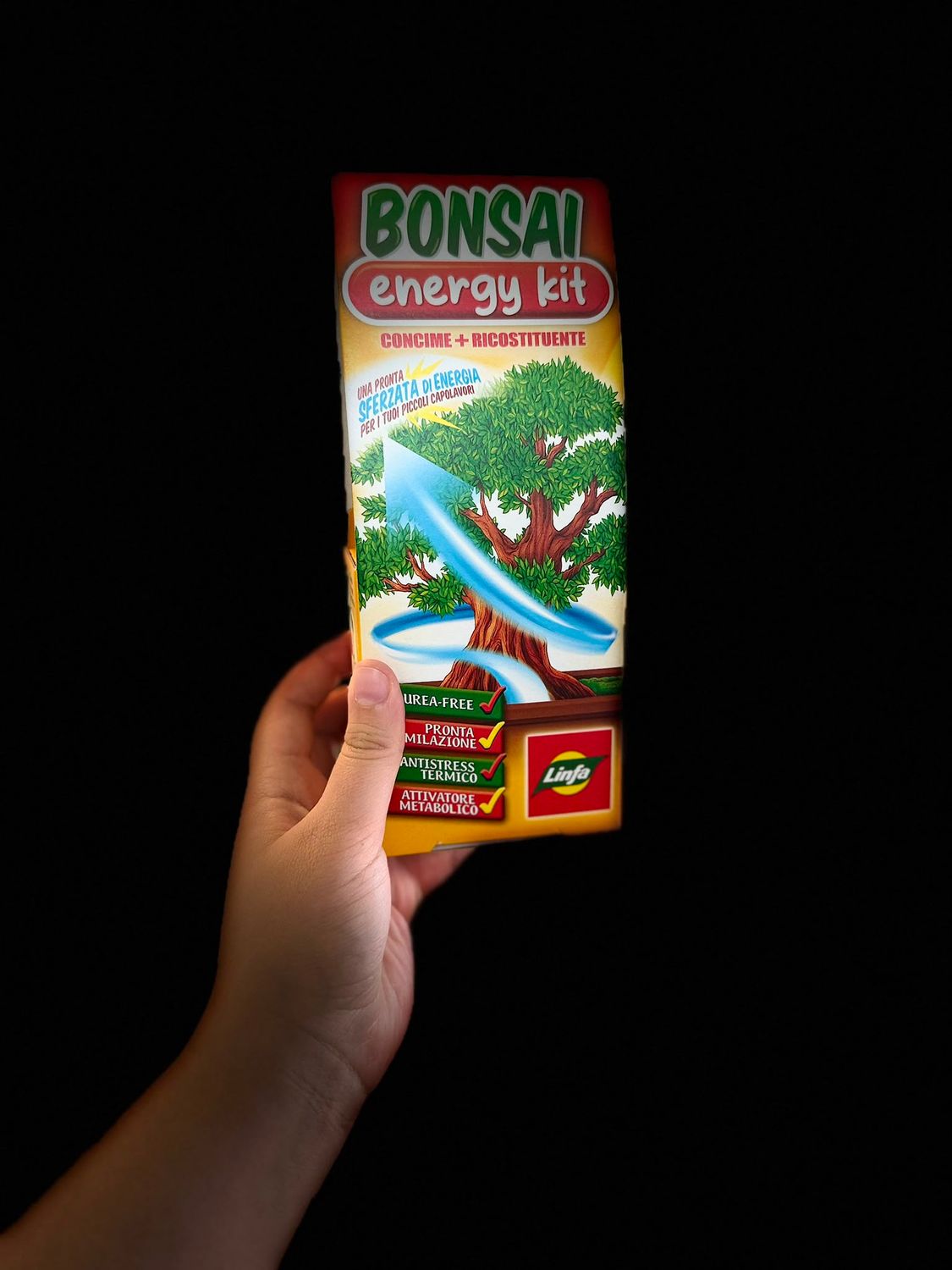 Linfa, Bonsai Energy kit - 100ml + 4fiale x 5ml