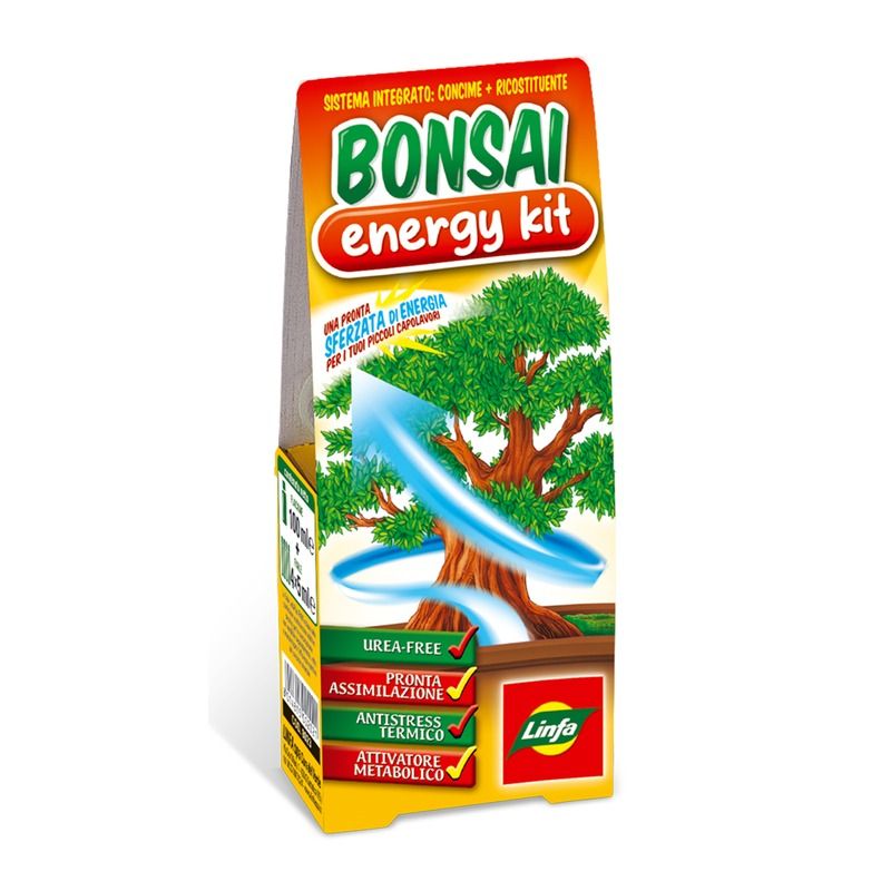 Bonsai Energy kit - 100ml + 4fiale x 5ml - Linfa