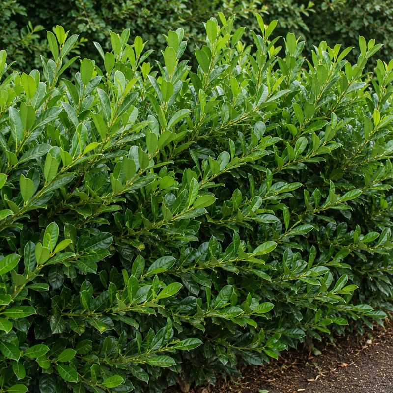 Prunus laurocerasus ‘Green Torch’, Lauroceraso Green Torch -   Lauro Green Torch , Siepe - vaso Ø18 cm, h 55/60 cm