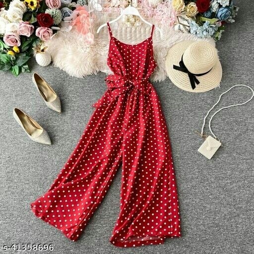 Trendy All-Over Print Women&#39;s Jumpsuit