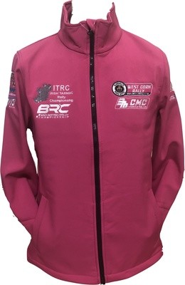 West Cork  Rally Ladies Soft Shell PINK