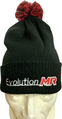 Evolution MR Rally Bobble Hat Black