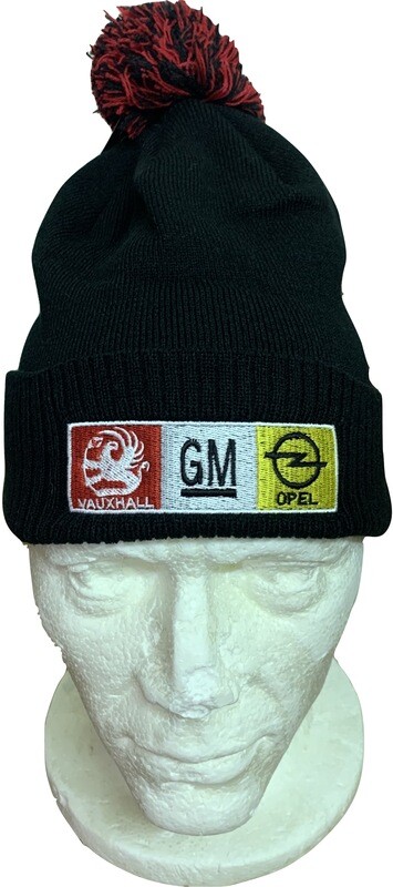 Vaux/OpelRally Bobble Hat Black/Red